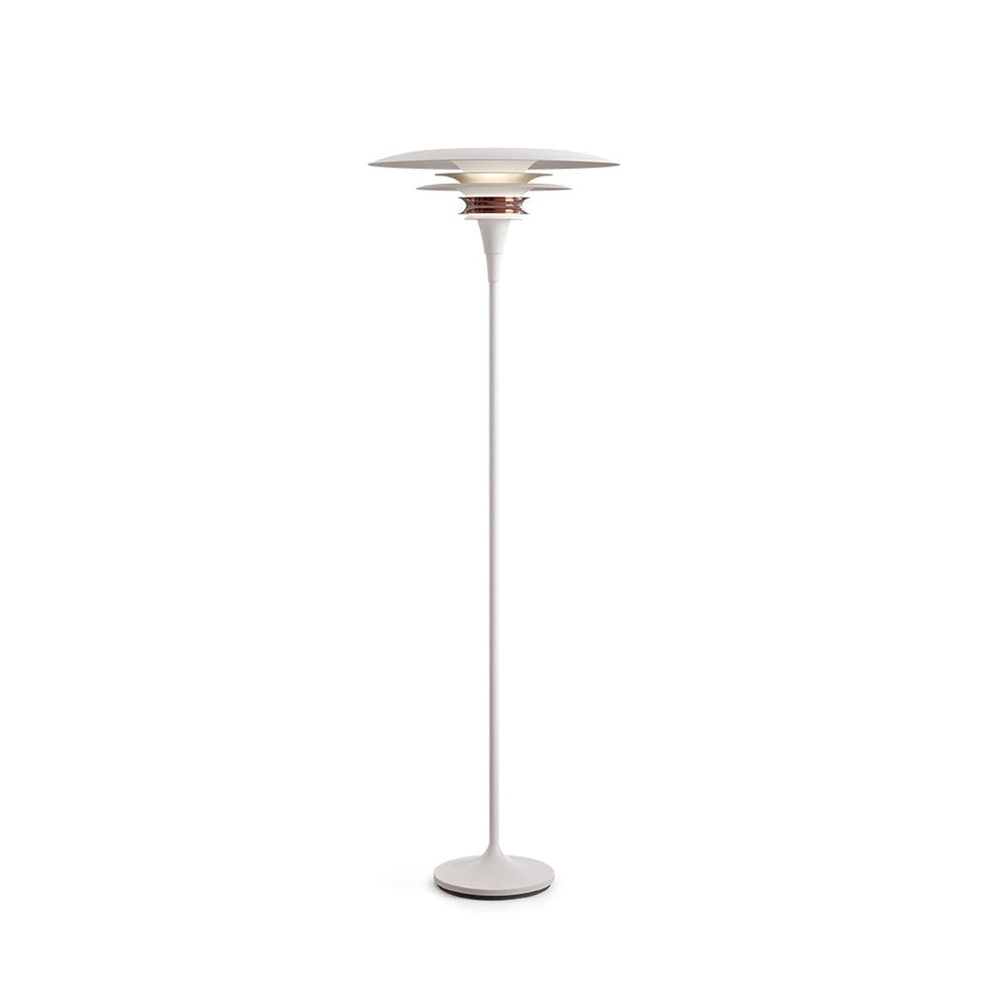 Diablo gulvlampe 50-Gulvlamper-Belid-Matt hvit / Rose / Sølv-3366546-Lightup.no