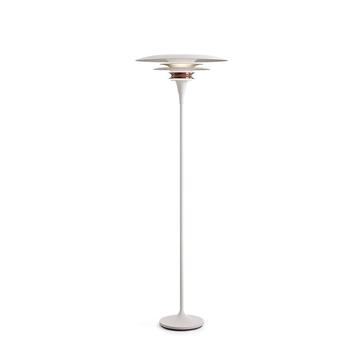 Diablo gulvlampe 50-Gulvlamper-Belid-Matt hvit / Rose / Sølv-3366546-Lightup.no