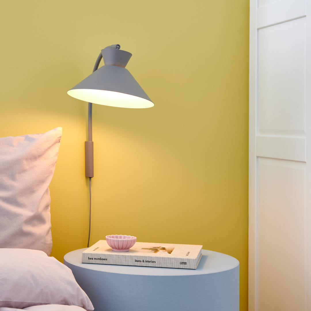 Dial vegglampe - Grå-Vegglamper-Nordlux-Grå-2213371010-Lightup.no