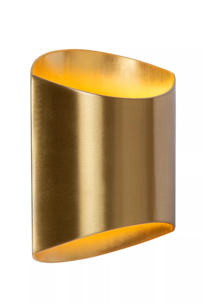 Diletta vegglampe - Matt Gull/Messingfarget-Vegglamper-Lucide-LC09240/01/02-Lightup.no