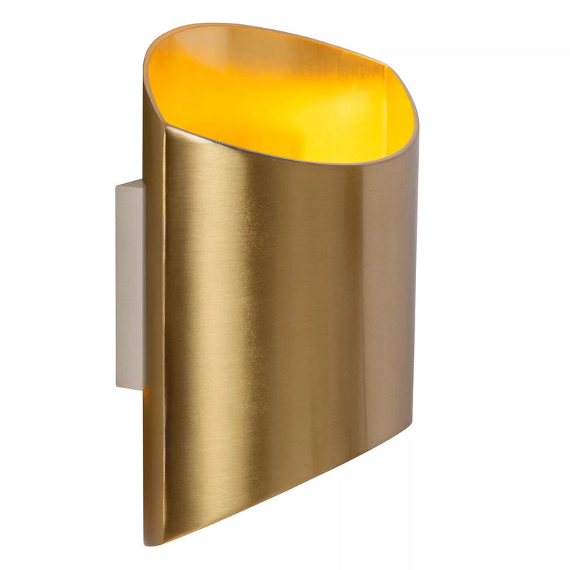 Diletta vegglampe - Matt Gull/Messingfarget-Vegglamper-Lucide-LC09240/01/02-Lightup.no