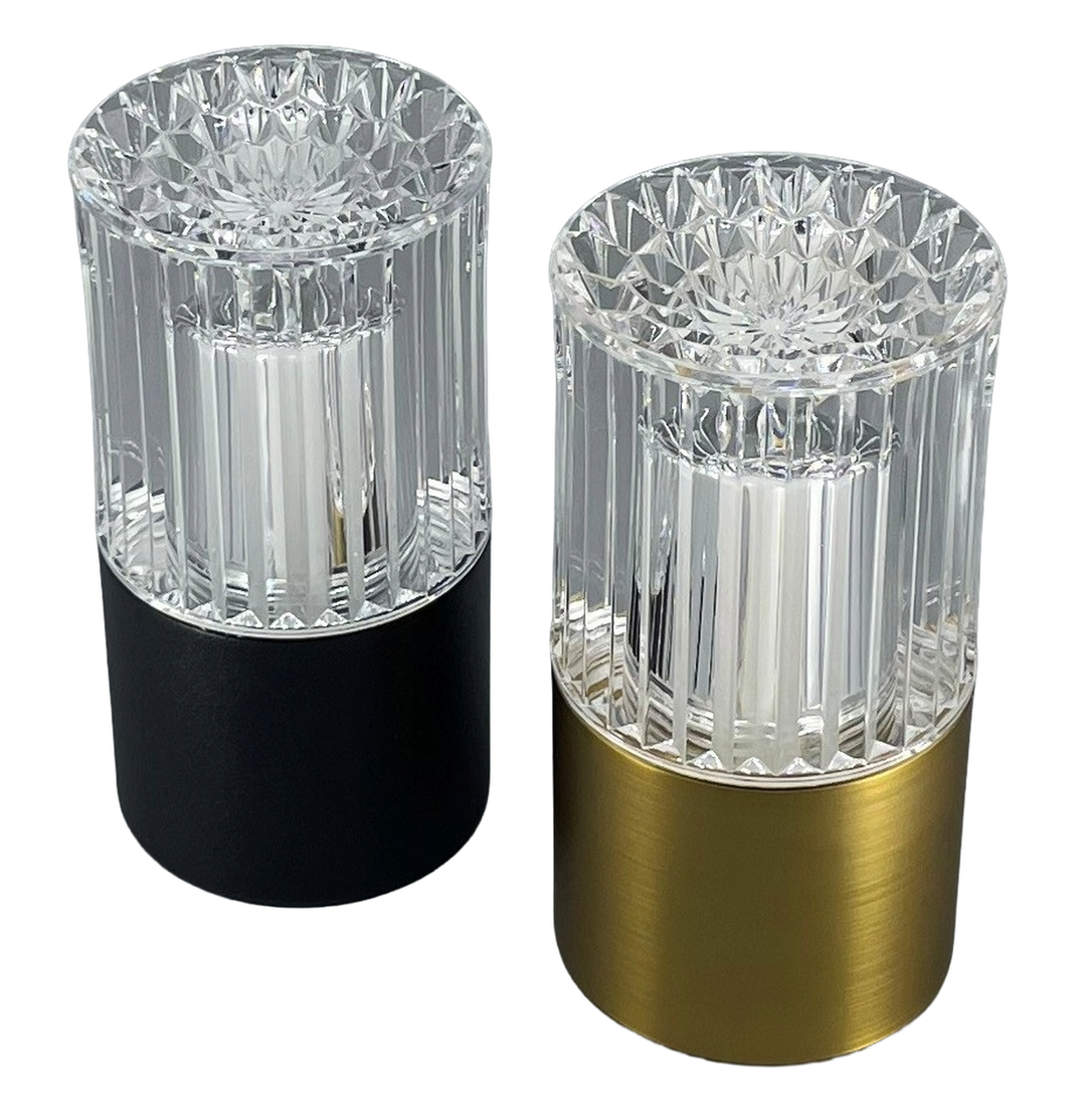Ding H10 oppladbar bordlampe 2200/2500/3000 Kelvin IP44 - Dimbar-Bordlamper-NorDesign-Matt messing-171511003-Lightup.no