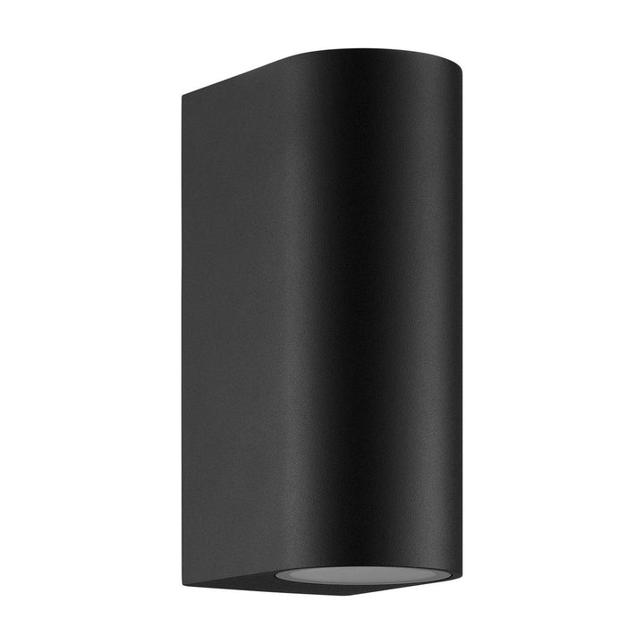 Dion dobbel vegglampe utendørs opp/ned IP44-Utebelysning vegg opp og ned-Nordlux-Svart-2518021003-Lightup.no