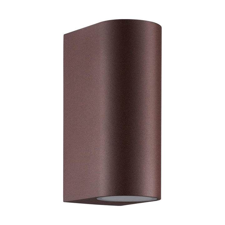 Dion dobbel vegglampe utendørs opp/ned IP44-Utebelysning vegg opp og ned-Nordlux-Svart-2518021003-Lightup.no