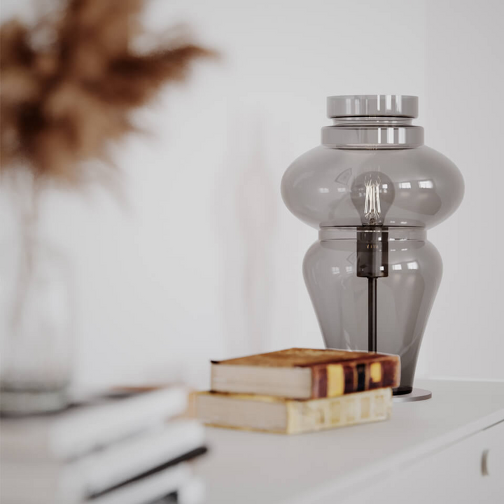 Dolores bordlampe-Bordlamper-By Rydens-Grå-Brs-4002670-4500-Lightup.no