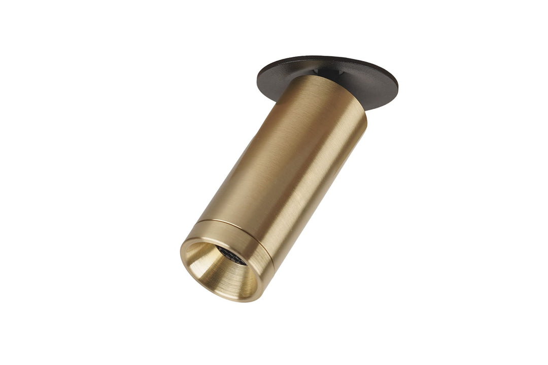 Domino mini innebygd spot 4,9W 2700 kelvin - Dimbar-Downlight 230V-Antidark-Messing-2-260-323-4-Lightup.no