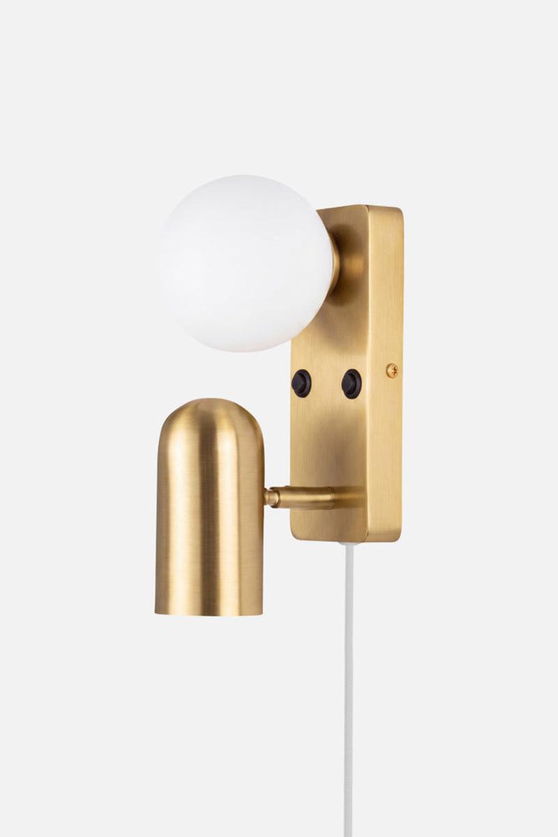 Doppio vegglampe-Vegglamper-Globen Lighting-Beige-434302-Lightup.no