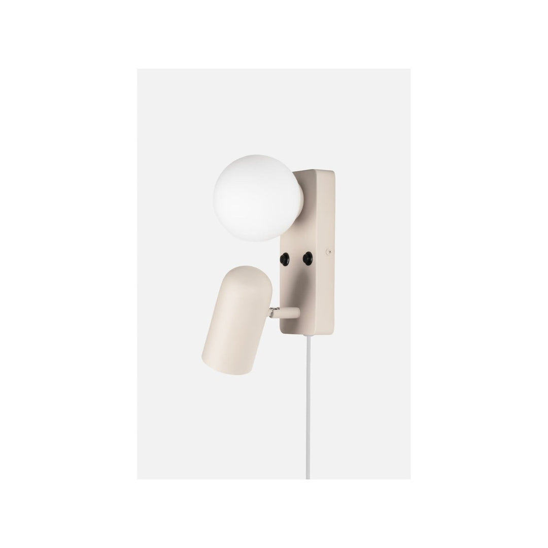 Doppio vegglampe-Vegglamper-Globen Lighting-Beige-434302-Lightup.no