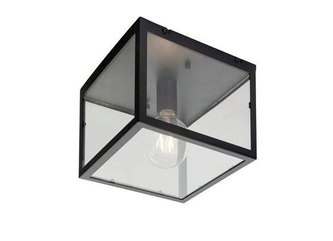 Dovre taklampe 25x25, Svart-Taklamper-Ms - belysning-Svart-9400302521-Lightup.no