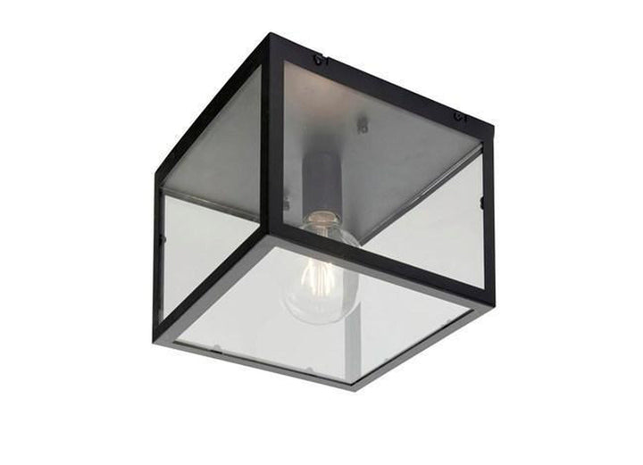 Dovre taklampe 25x25, Svart-Taklamper-Ms - belysning-Svart-9400302521-Lightup.no