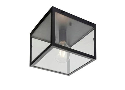 Dovre taklampe 25x25, Svart-Taklamper-Ms - belysning-9400302521-Lightup.no