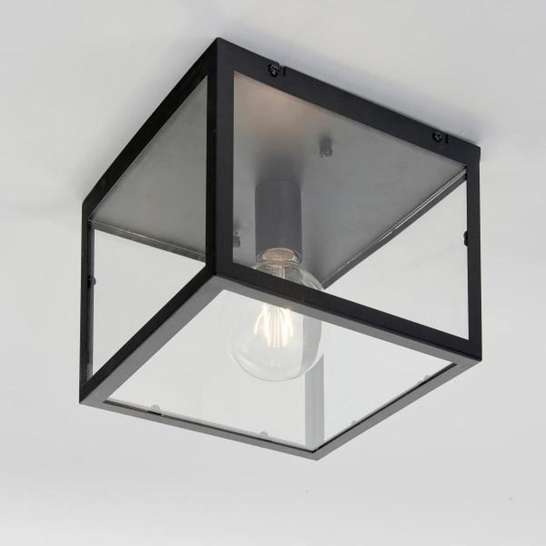 Dovre taklampe 25x25, Svart-Taklamper-Ms - belysning-Svart-9400302521-Lightup.no