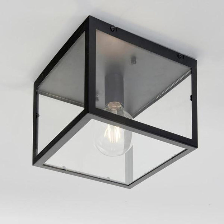 Dovre taklampe 25x25, Svart-Taklamper-Ms - belysning-Svart-9400302521-Lightup.no