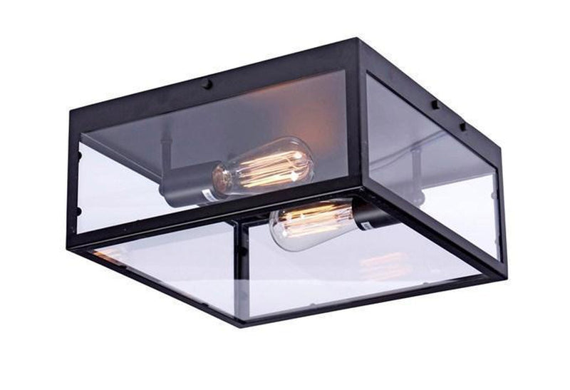 Dovre taklampe 36x36cm - Svart-Taklamper-Ms - belysning-9400302621-Lightup.no