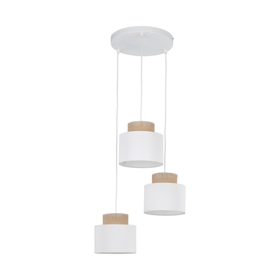 Duo takpendel 3-lys-Takpendler-TK Lighting-Hvit-TK-2594-Lightup.no