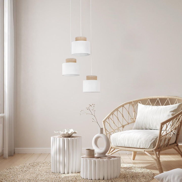 Duo takpendel 3-lys-Takpendler-TK Lighting-Flerfarget-TK-2759-Lightup.no