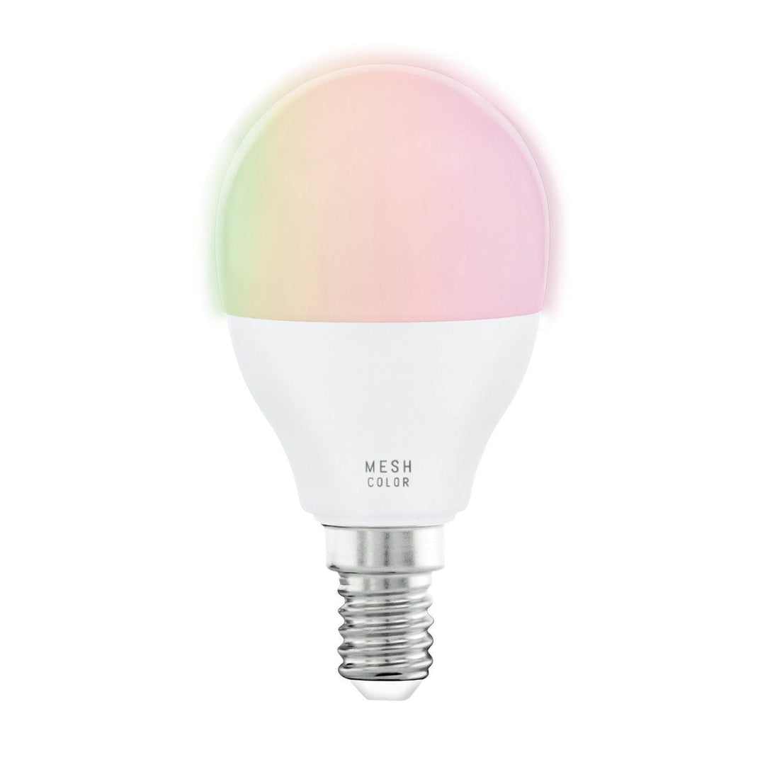 E14 P45 smart connect.z lyspære 4,9W 2700-6500K RGB - Opal-LED-pære E14 sokkel-Eglo-12252-Lightup.no