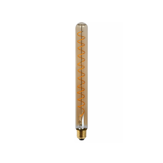 E27 Filament lyspære T32 30 cm 2200 Kelvin 5W Dimbar-LED-pære E27 sokkel-Lucide-Amber-LC49035/30/62-Lightup.no