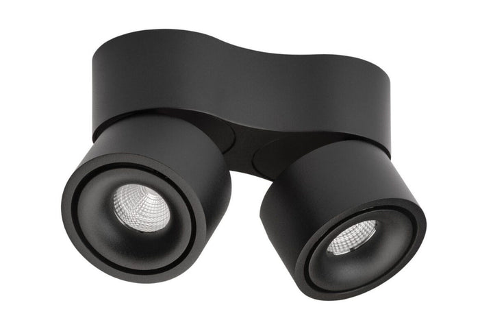 Easy mini W275 Double takspot Hull til ledning - Svart - 2-215-10-20 - Lightup.no