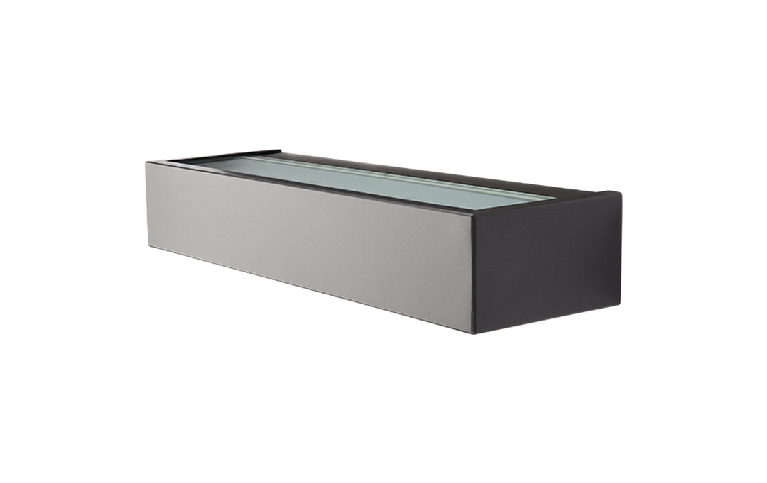 Edge vegglampe opp/ned 10W 2700 Kelvin dimbar IP65-Utebelysning vegg opp og ned-Sg Armaturen As-Svart-3100118-Lightup.no