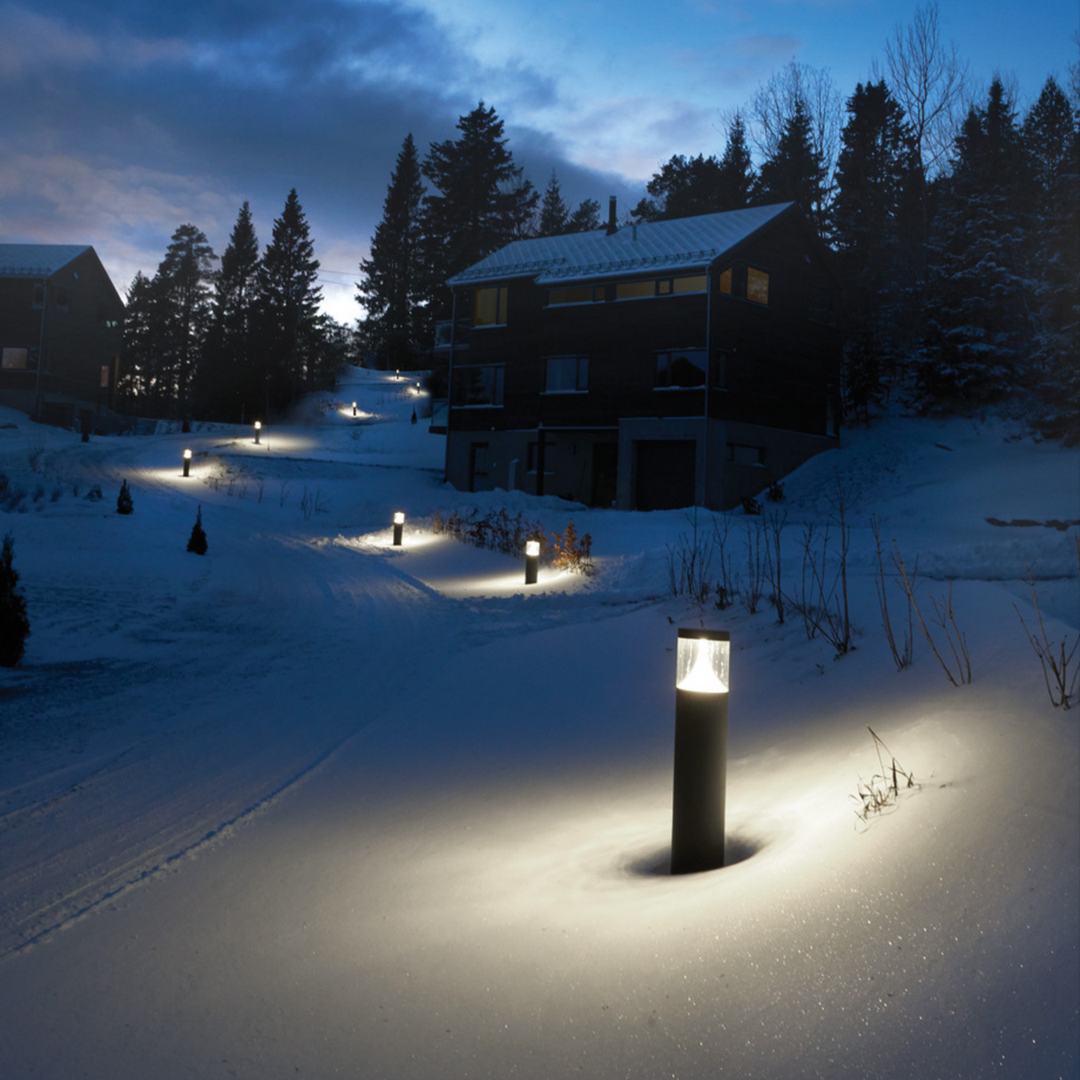 Egersund 1280 22W LED-Utebelysning pullert-Norlys-Grafitt-3110097-Lightup.no