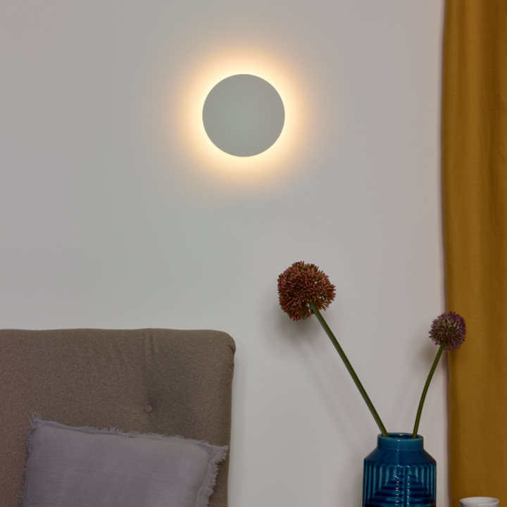 Eklyps vegglampe 15 cm-Vegglamper-Lucide-Svart-LC46201/06/30-Lightup.no