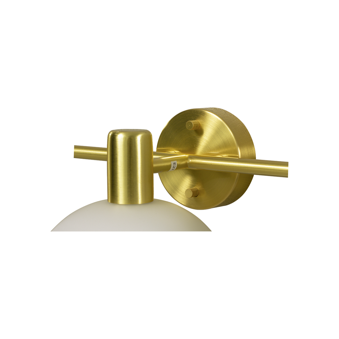 Elba Vegglampe 3 lys IP44/IP23-Baderomsbelysning vegglamper-Aneta Lighting-Svart/Hvit-10303-15-Lightup.no
