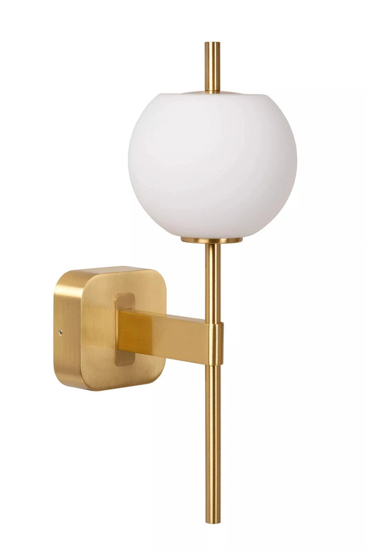 Elda vegglampe for baderom IP44-Baderomsbelysning vegglamper-Lucide-Messingfarget-LC04215/01/02-Lightup.no