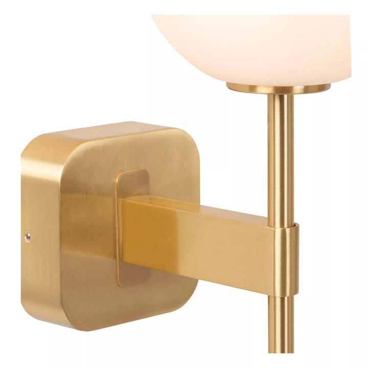 Elda vegglampe for baderom IP44-Baderomsbelysning vegglamper-Lucide-Messingfarget-LC04215/01/02-Lightup.no