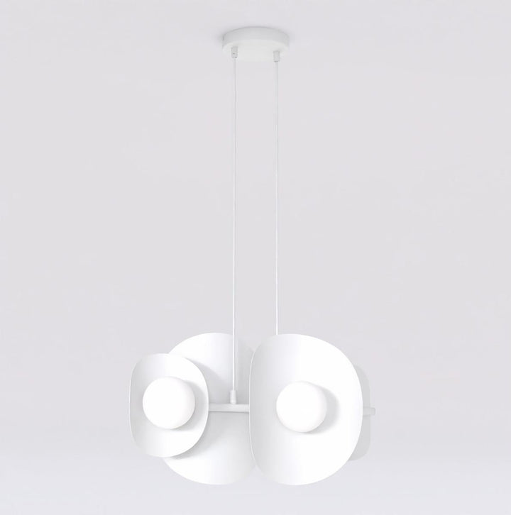 Elementi takpendel 4-lys-Takpendler-Emibig-Hvit-1492/4-Lightup.no