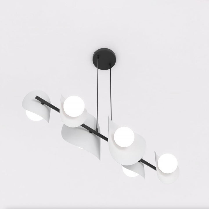 Elementi takpendel 6-lys-Takpendler-Emibig-Svart-1491/6-Lightup.no