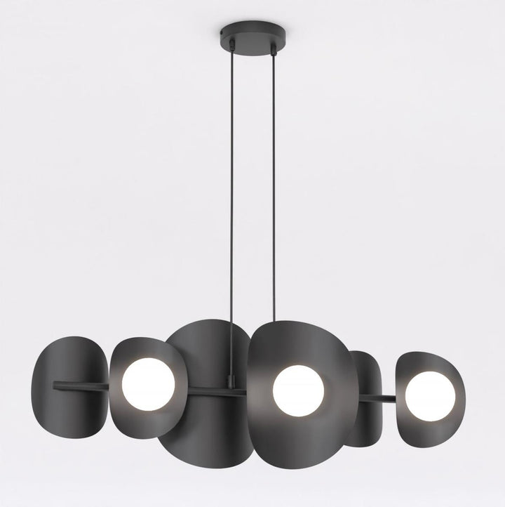 Elementi takpendel 6-lys-Takpendler-Emibig-Svart-1491/6-Lightup.no