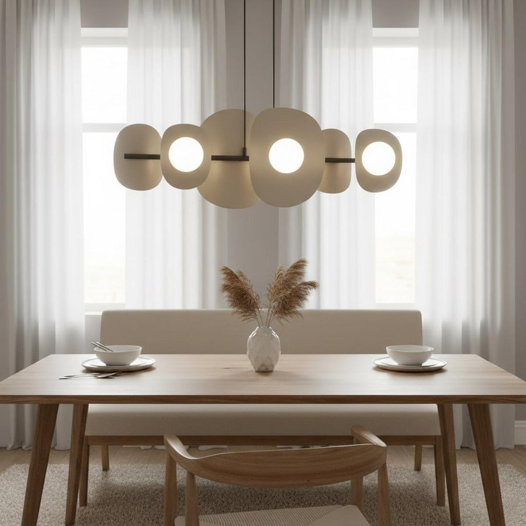 Elementi takpendel 6-lys-Takpendler-Emibig-Svart-1491/6-Lightup.no