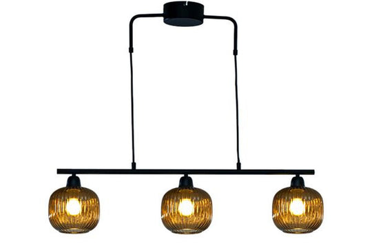 Elin takpendel-Takpendler-Aneta Lighting-Svart / Brun-25022-15-16-Lightup.no