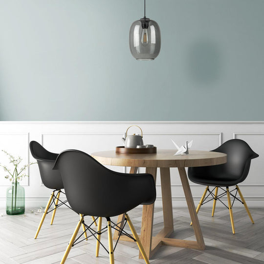 Elio takpendel 20 cm-Takpendler-TK Lighting-Røykfarget-TK-5971-Lightup.no