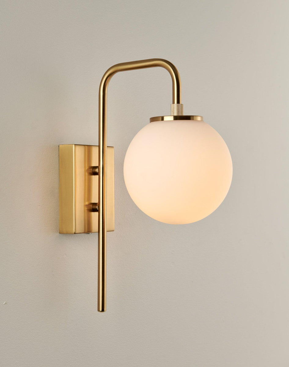 Elisa vegglampe - Messing-Vegglamper-Ms - belysning-Messing-9400407607-Lightup.no