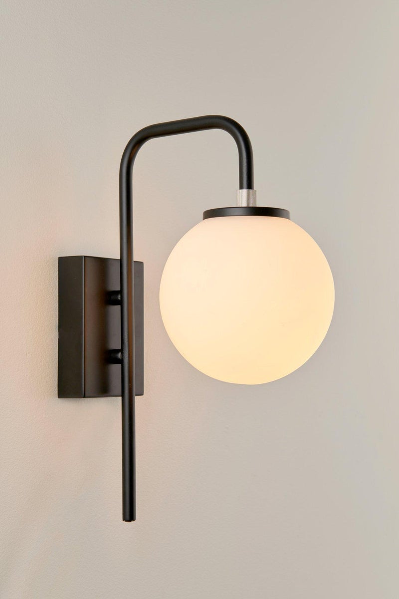 Elisa vegglampe - Svart-Vegglamper-Ms - belysning-Svart-9400407621-Lightup.no