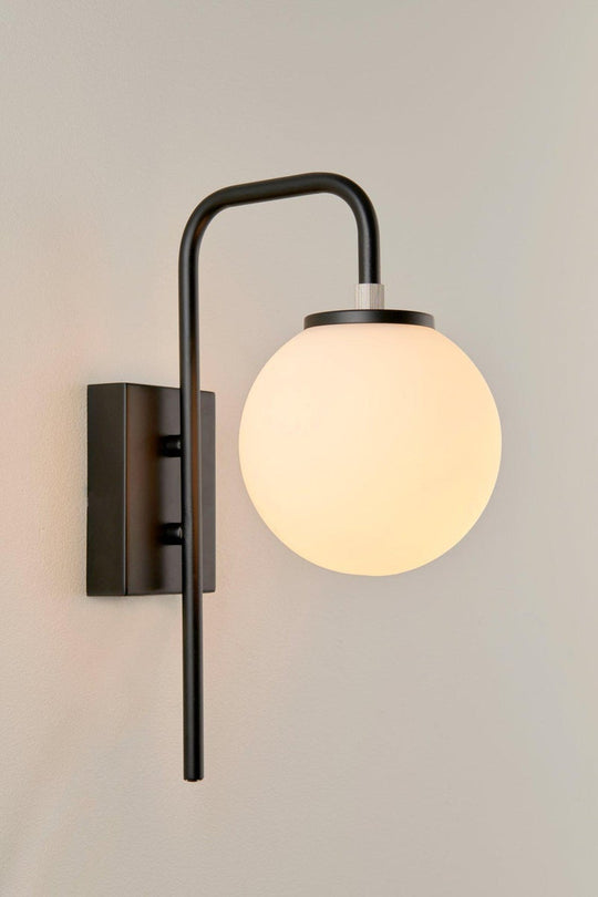 Elisa vegglampe - Svart-Vegglamper-Ms - belysning-Svart-9400407621-Lightup.no
