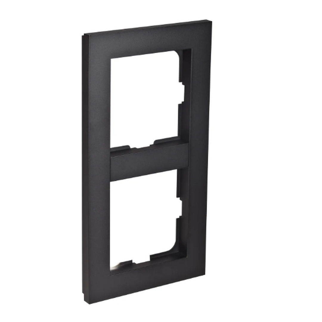 Elko Plus ramme 2-Hull-Elektro dimmere-Elko-Svart-1427408-Lightup.no