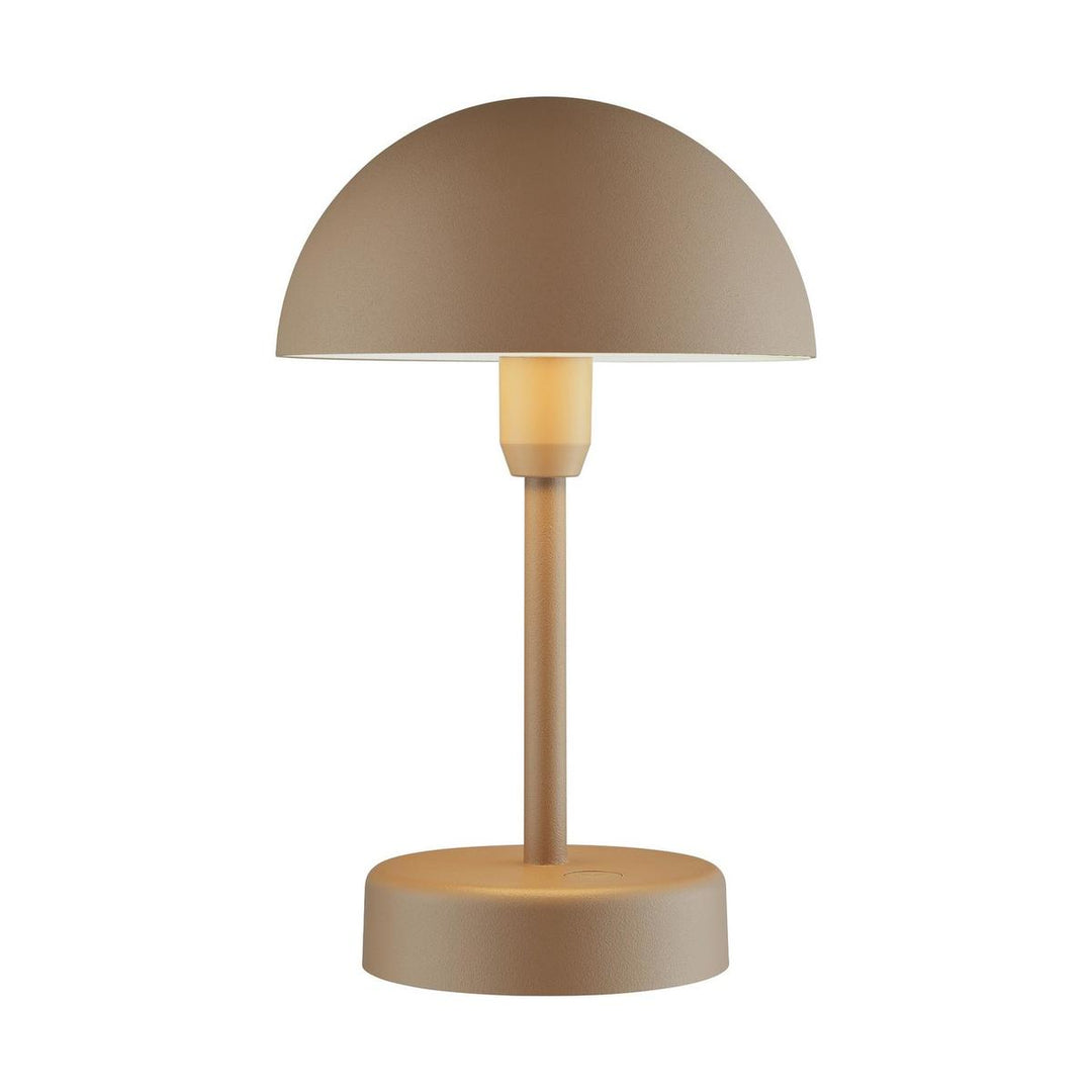 Ellen To-Go oppladbar bordlampe IP44-Bordlamper-Nordlux-Brun-2418015018-Lightup.no