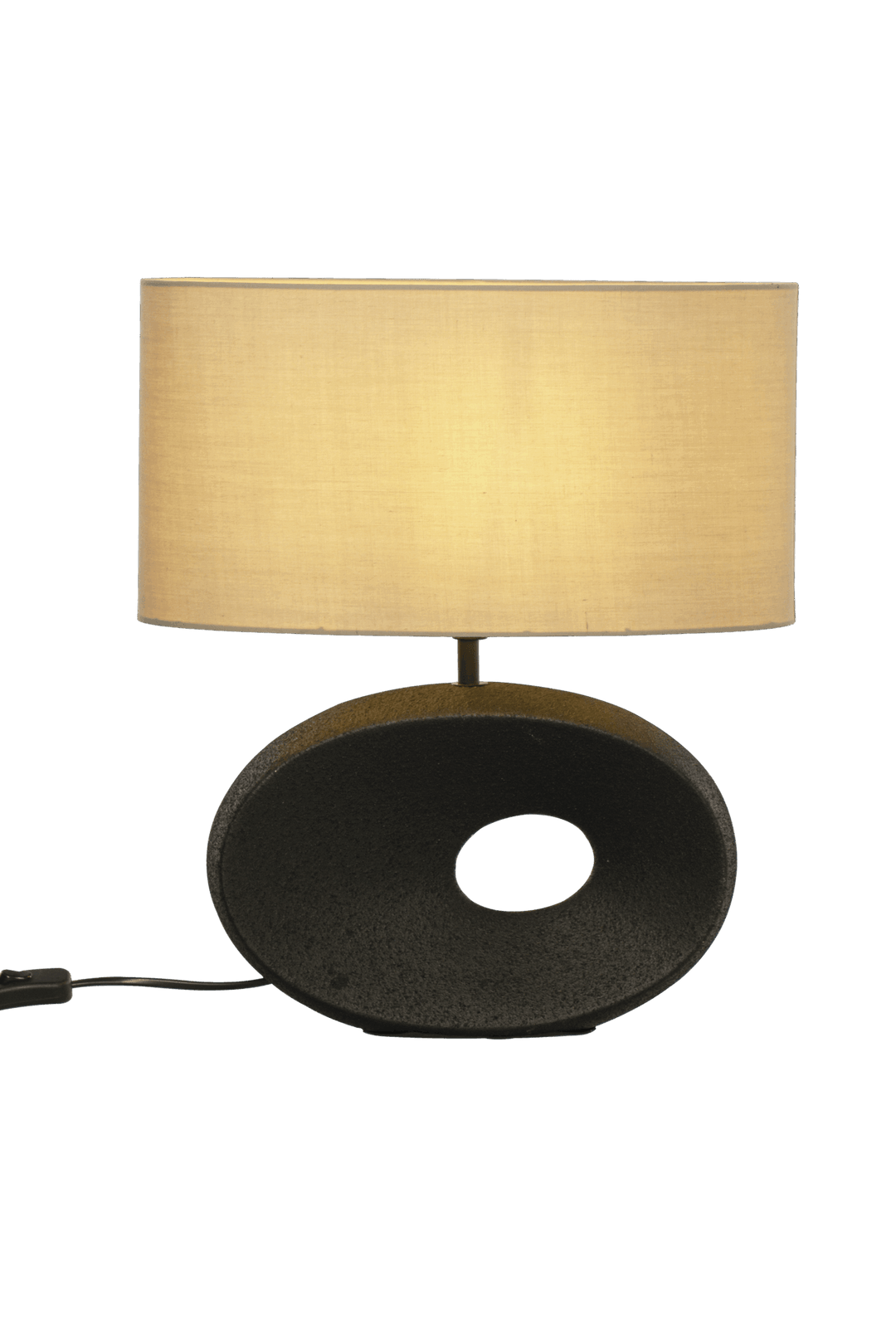 Ellipse bordlampe-Bordlamper-Aneta Lighting-Beige/Naturhvit-18330-02-00-Lightup.no