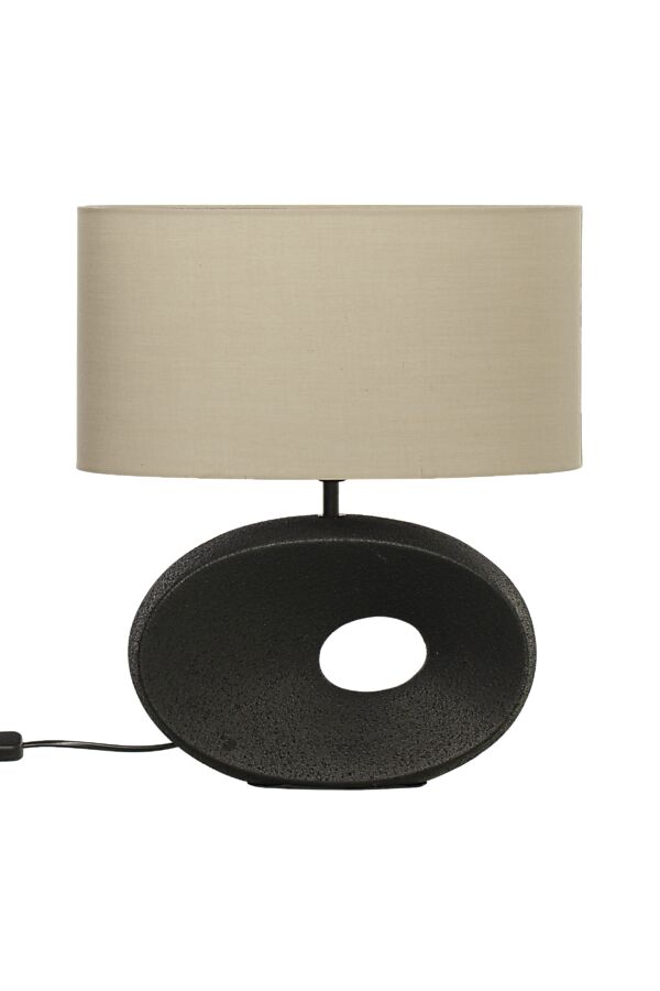 Ellipse bordlampe-Bordlamper-Aneta Lighting-Beige/Naturhvit-18330-02-00-Lightup.no