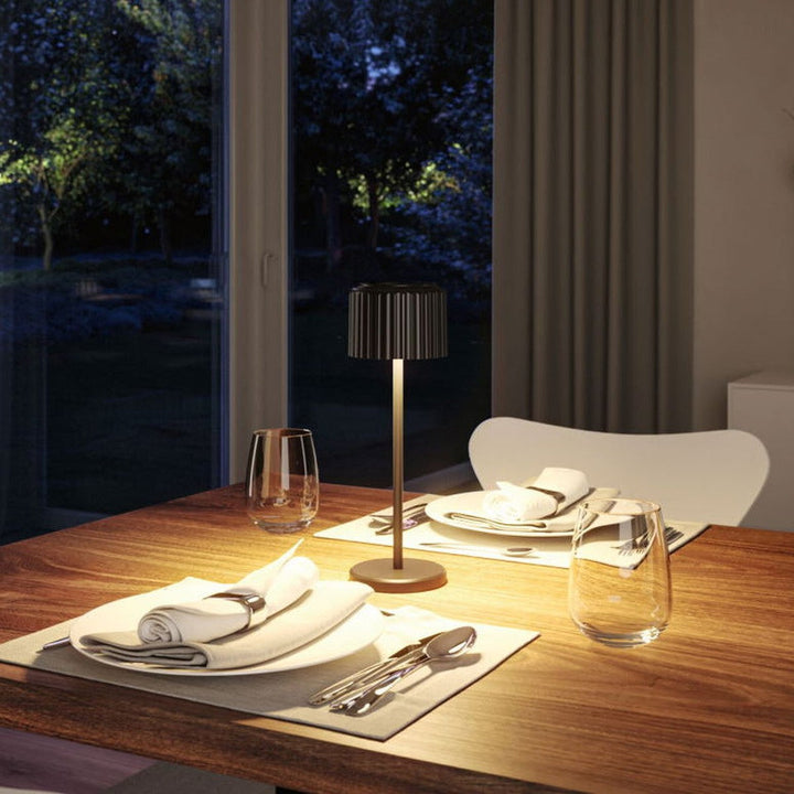 Else bordlampe oppladbar via USB eller solcelle 2700 Kelvin IP44-Bordlamper-Paulmann-Svart-Pl-94878-Lightup.no