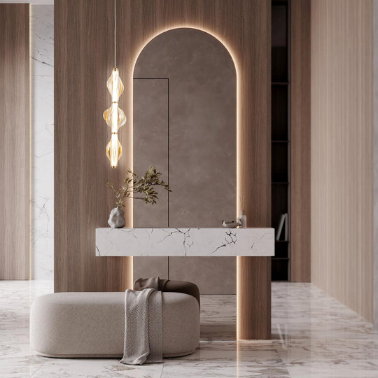 Elva takpendel 18 cm 22W 3000 Kelvin-Takpendler-TK Lighting-Messing / Amber-TK-18214-Lightup.no