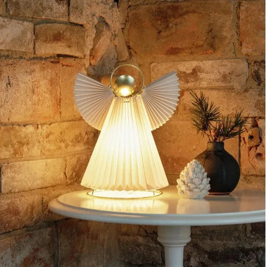 Engel 26 cm-Julebelysning dekor og pynt-Konstsmide-Hvit-1809-202-Lightup.no