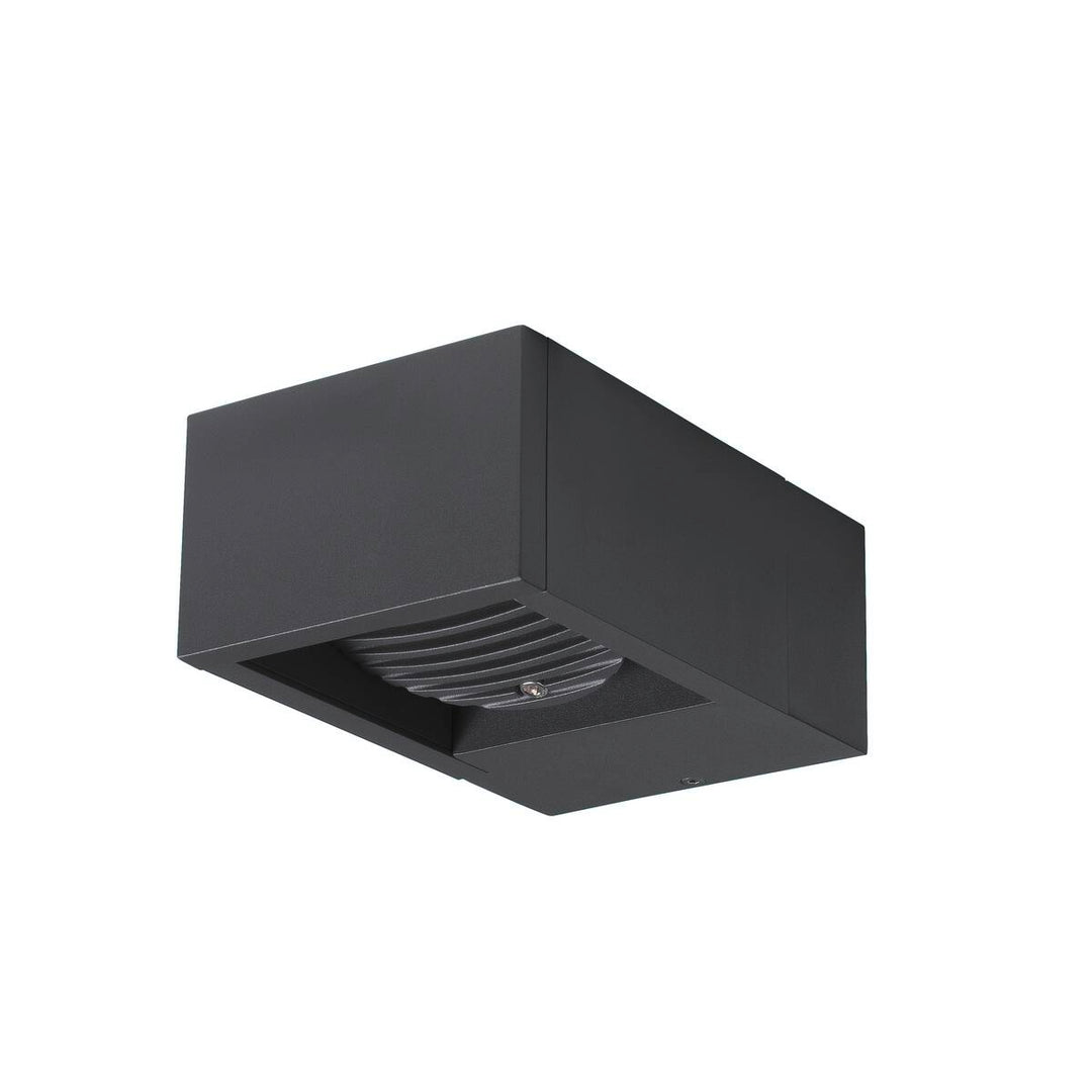 Eskina frame vegglampe utendørs 15W 3000/4000 Kelvin IP65 - dimbar-Utebelysning vegg opp og ned-Slv-Antrasitt-slv-1004747-Lightup.no