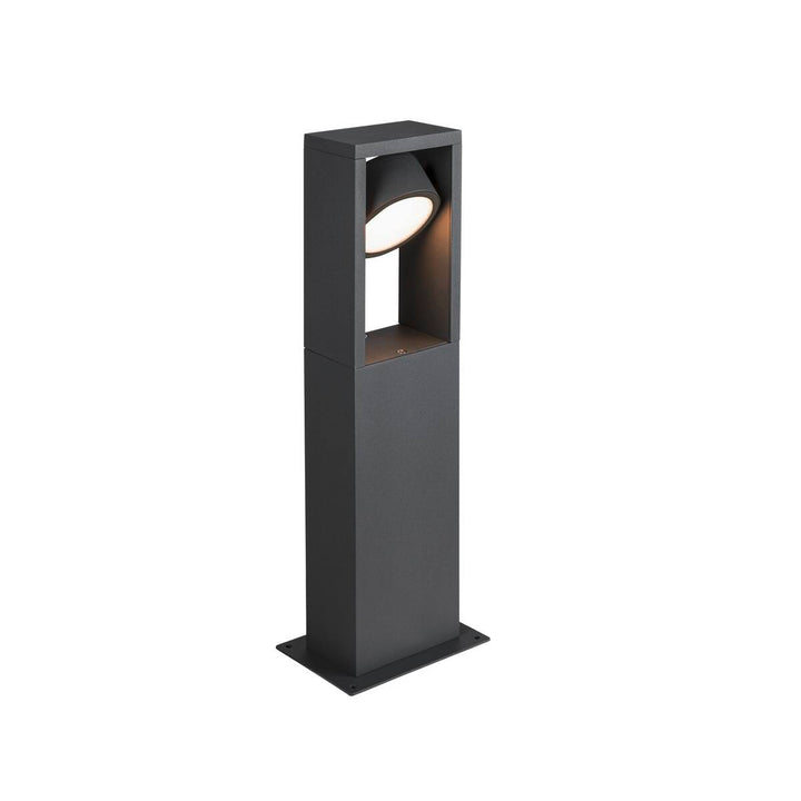 Eskina pullert 45 cm 15W 3000/4000 Kelvin IP65-Utebelysning pullert-Slv-Antrasitt-slv-1004749-Lightup.no