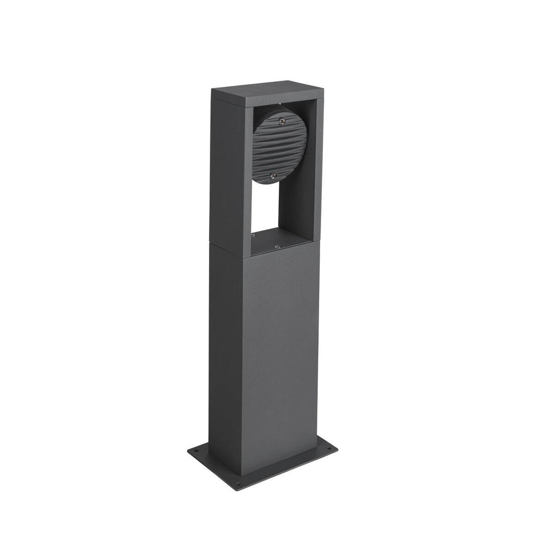 Eskina pullert 45 cm 15W 3000/4000 Kelvin IP65-Utebelysning pullert-Slv-Antrasitt-slv-1004749-Lightup.no