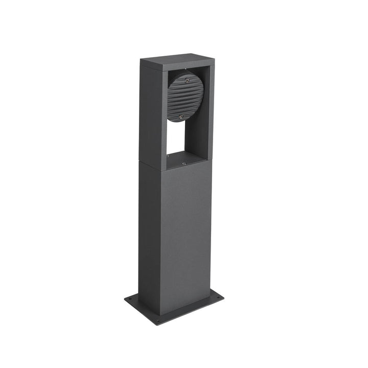 Eskina pullert 45 cm 15W 3000/4000 Kelvin IP65-Utebelysning pullert-Slv-Antrasitt-slv-1004749-Lightup.no