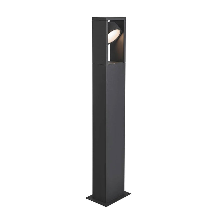 Eskina pullert 75 cm 15W 3000/4000 Kelvin IP65-Utebelysning pullert-Slv-Antrasitt-slv-1004750-Lightup.no